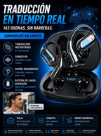 Auricular Traductor IA 3 en 1