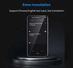 Traductor de idiomas IA S85 PRO con ChatGPT 130 Idiomas en tiempo real