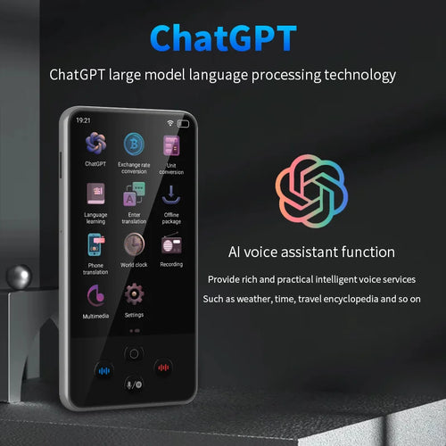Traductor de idiomas IA S85 PRO con ChatGPT 130 Idiomas en tiempo real