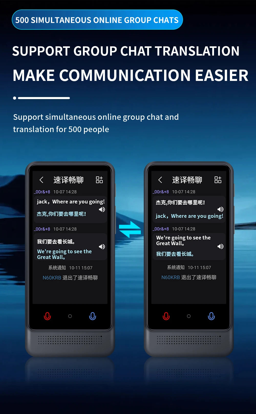 Traductor inteligente M12 AI